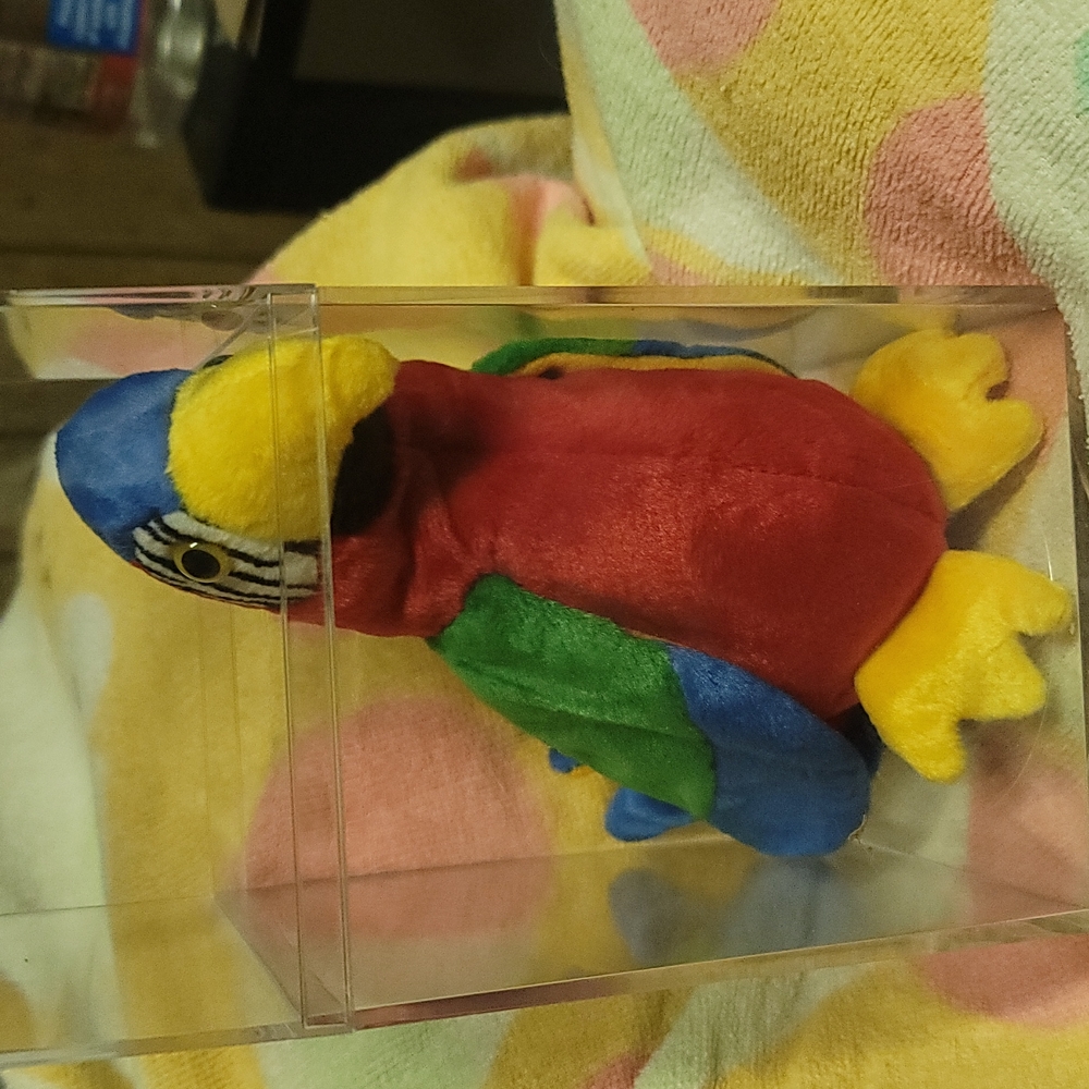 Ty beanie baby Jabber the parrot